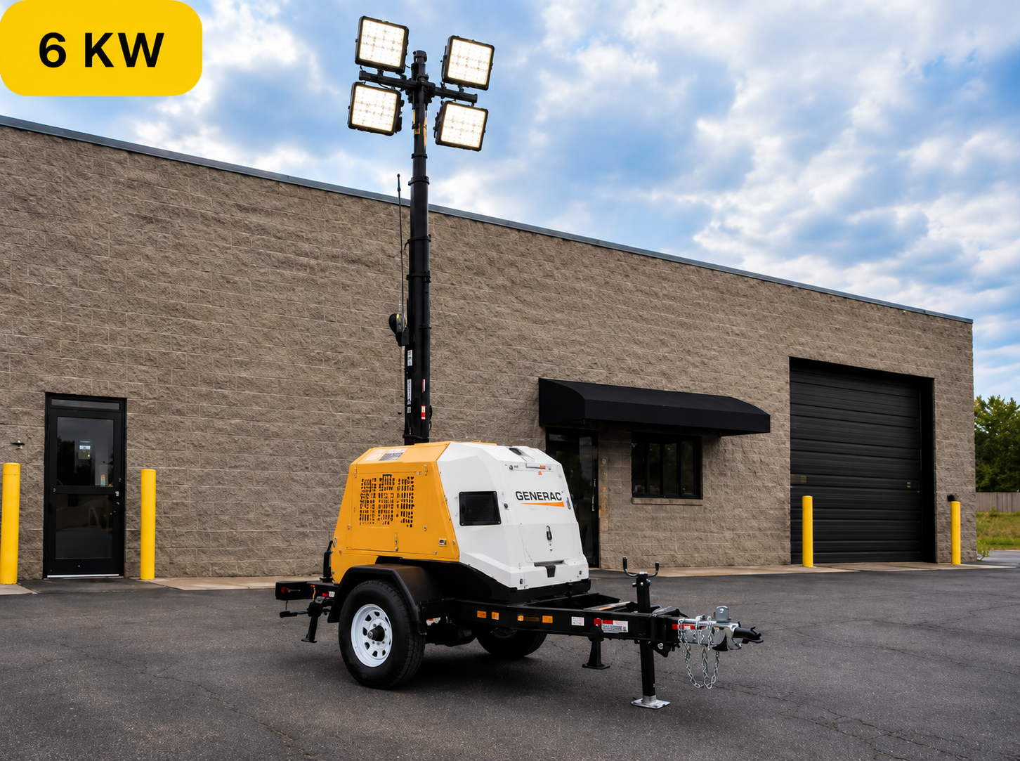 Generac 6kW LED Light Tower